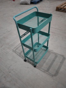 Folding Rolling Cart Shelf photo 1